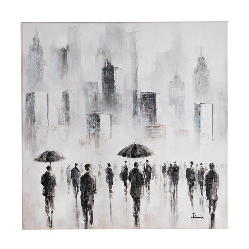 Printed Canvas - Rain - Bombay Mercantile