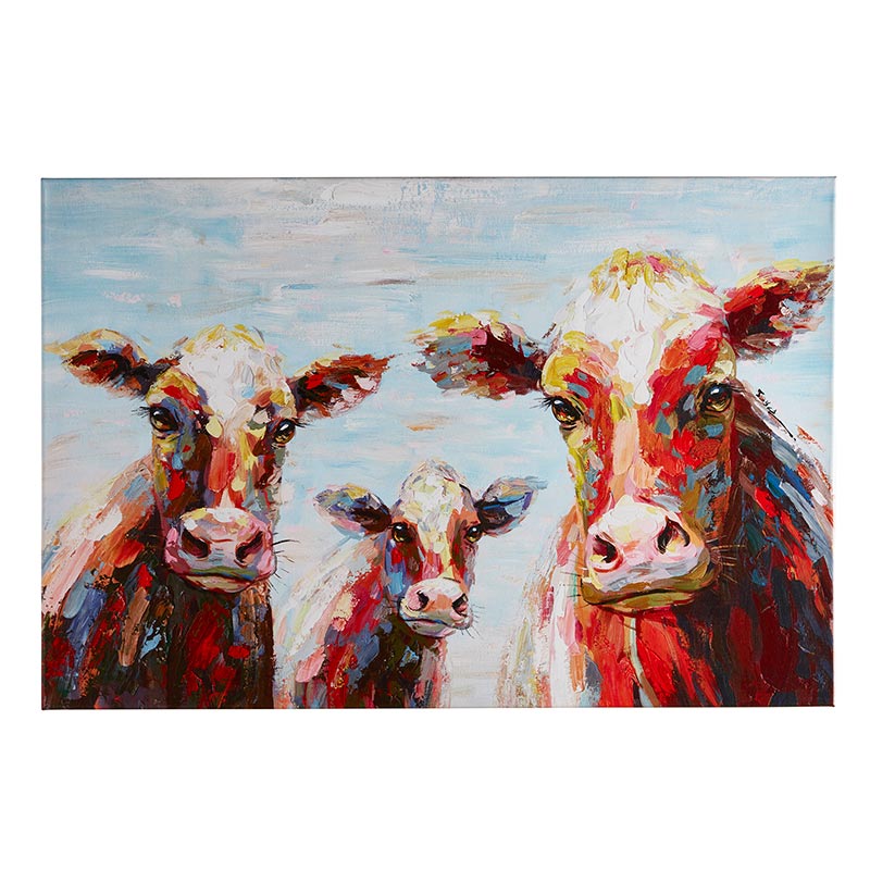 Printed Canvas - Cows - Bombay Mercantile