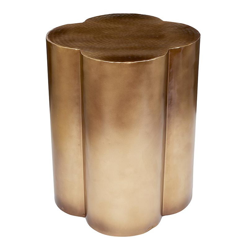 Hammered Accent Table - Bombay Mercantile