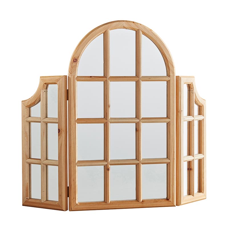 Triptych Foldable Mirror - Bombay Mercantile