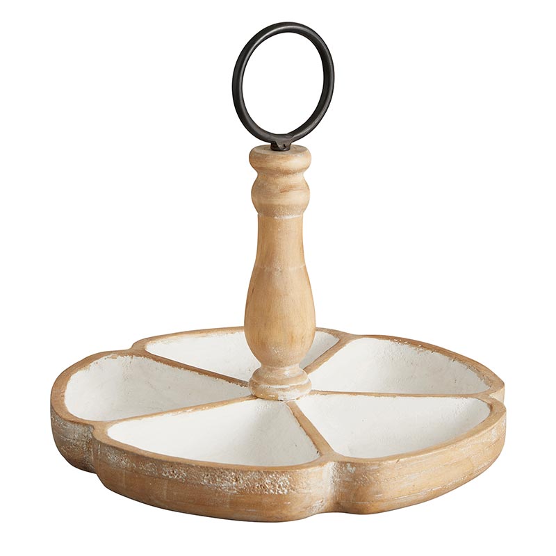 Light Wood Trinket Holder - Bombay Mercantile