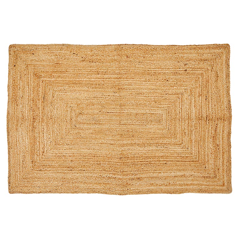 Beige Braided Rug - Bombay Mercantile