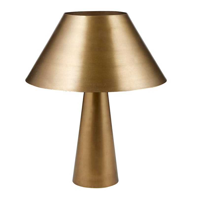 Gold Table Lamp - Bombay Mercantile