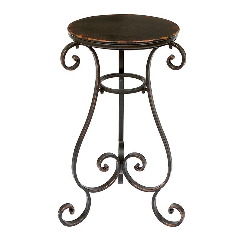 Black Bistro Table - Bombay Mercantile
