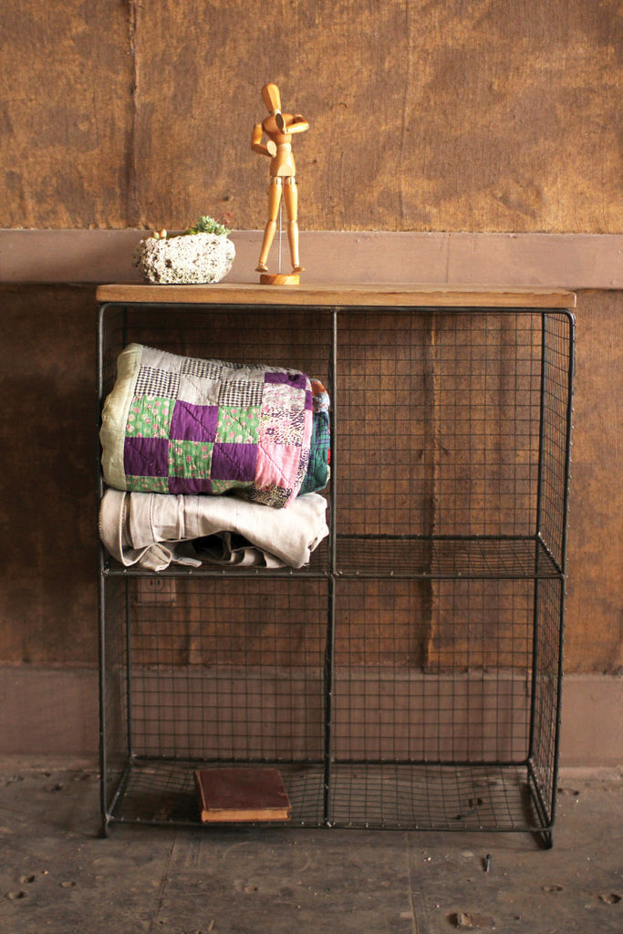 Four cubby console - The Nifty Decor