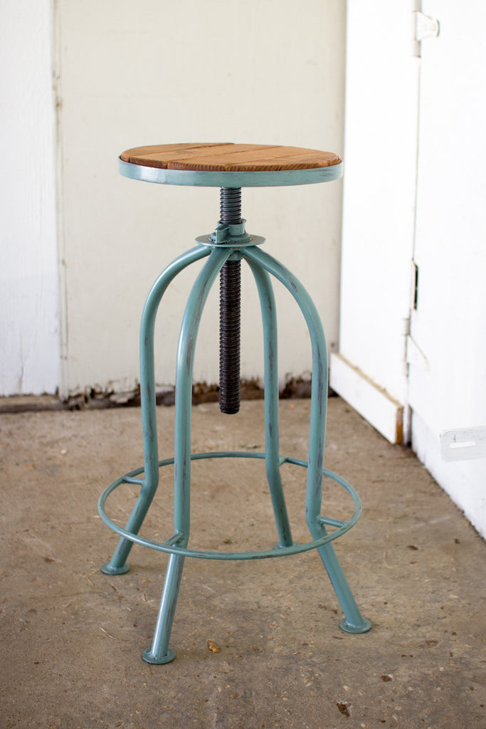 Height adjustable bar stool - The Nifty Decor