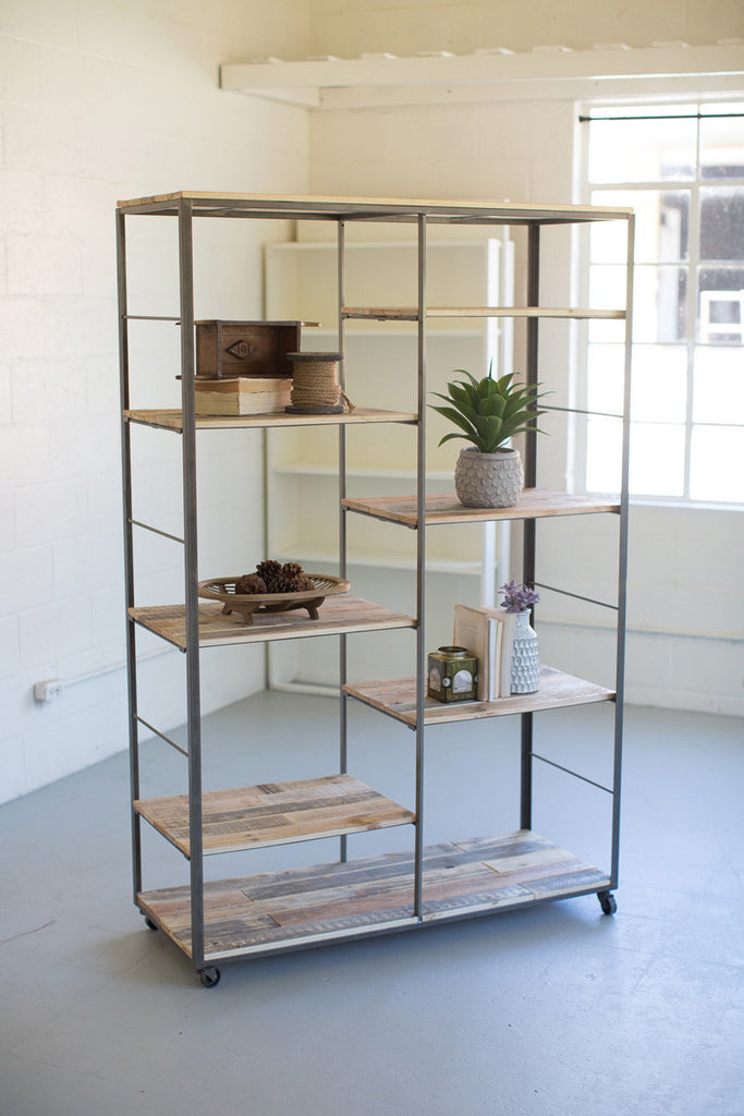 Recycled adjustable shelf - The Nifty Decor