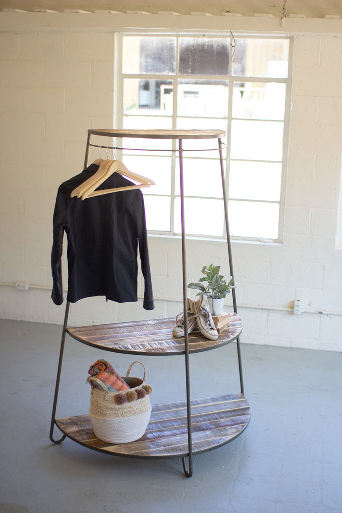 Demi lune display unit - The Nifty Decor