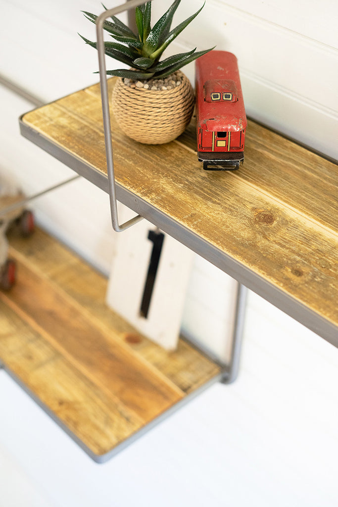 Fold down shelves, Set of 2 - The Nifty Decor