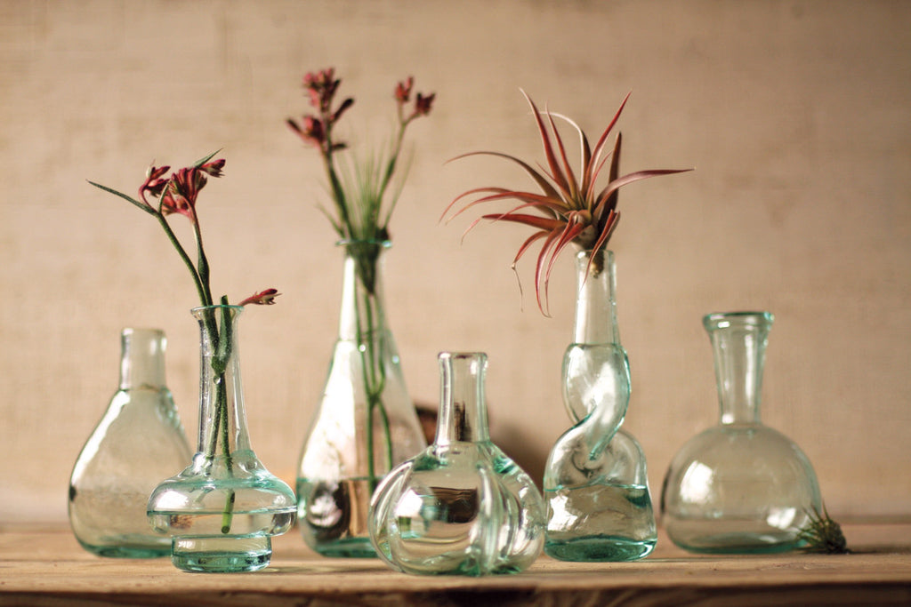 Bottle bud vases, set of 6 - The Nifty Decor