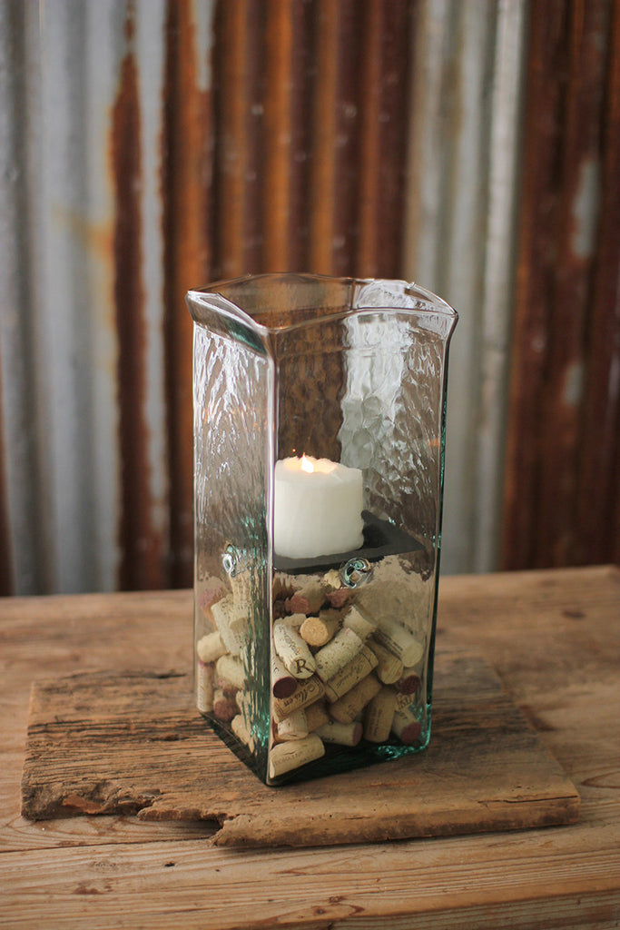 Square candle holder - The Nifty Decor