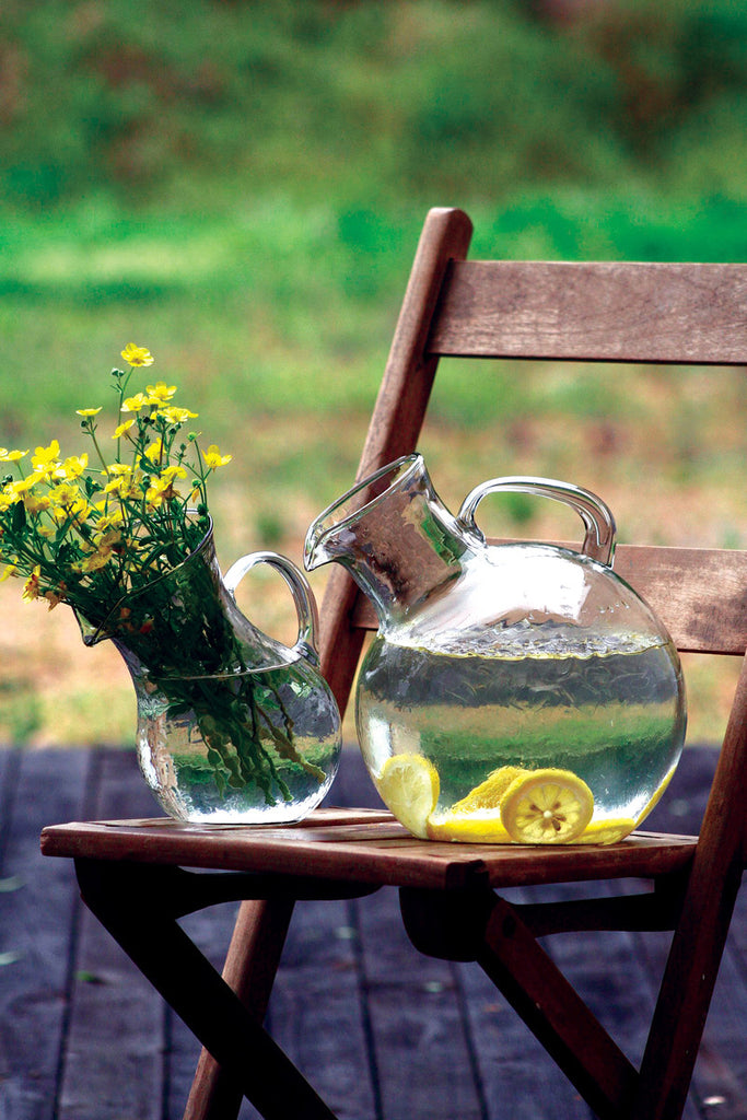 Small mouthed tilted pitcher - The Nifty Decor
