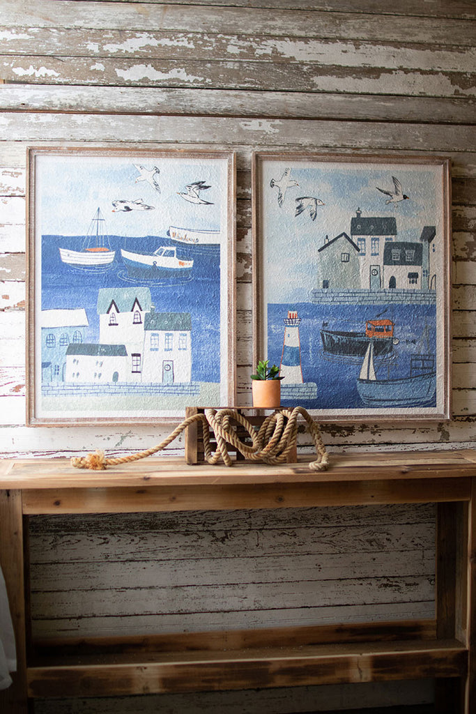 Seaside prints, set of 2 - The Nifty Decor