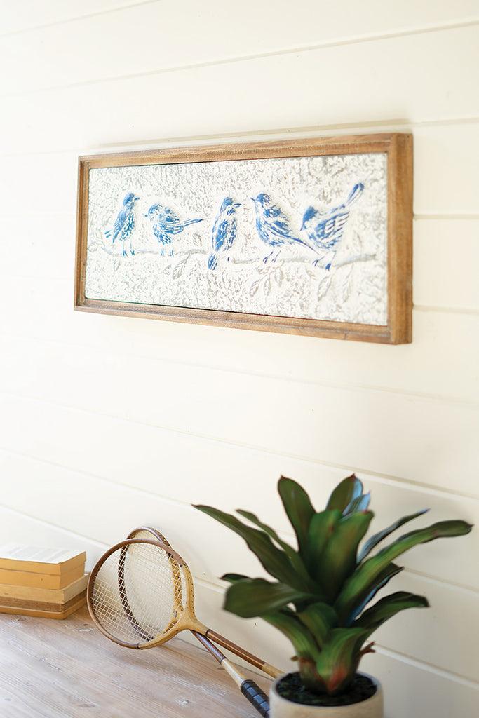 Blue birds frame. - The Nifty Decor