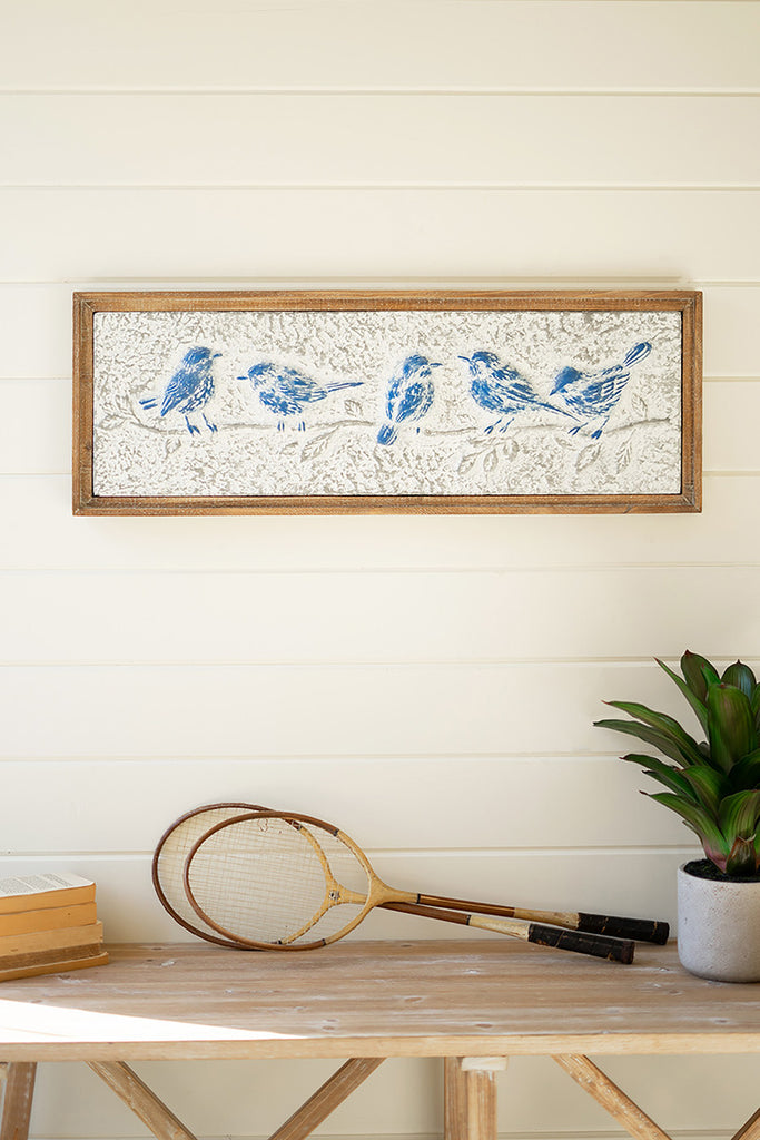 Blue birds frame. - The Nifty Decor