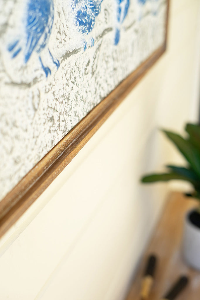 Blue birds frame. - The Nifty Decor