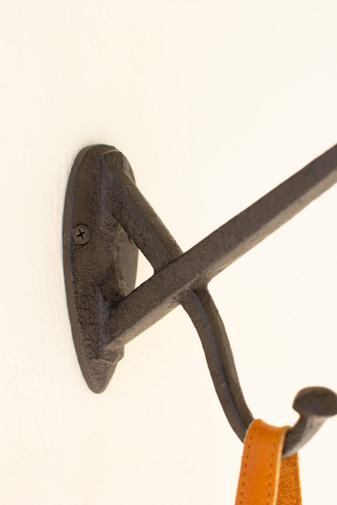 Cast iron coat hook, set of 4 - Bombay Mercantile