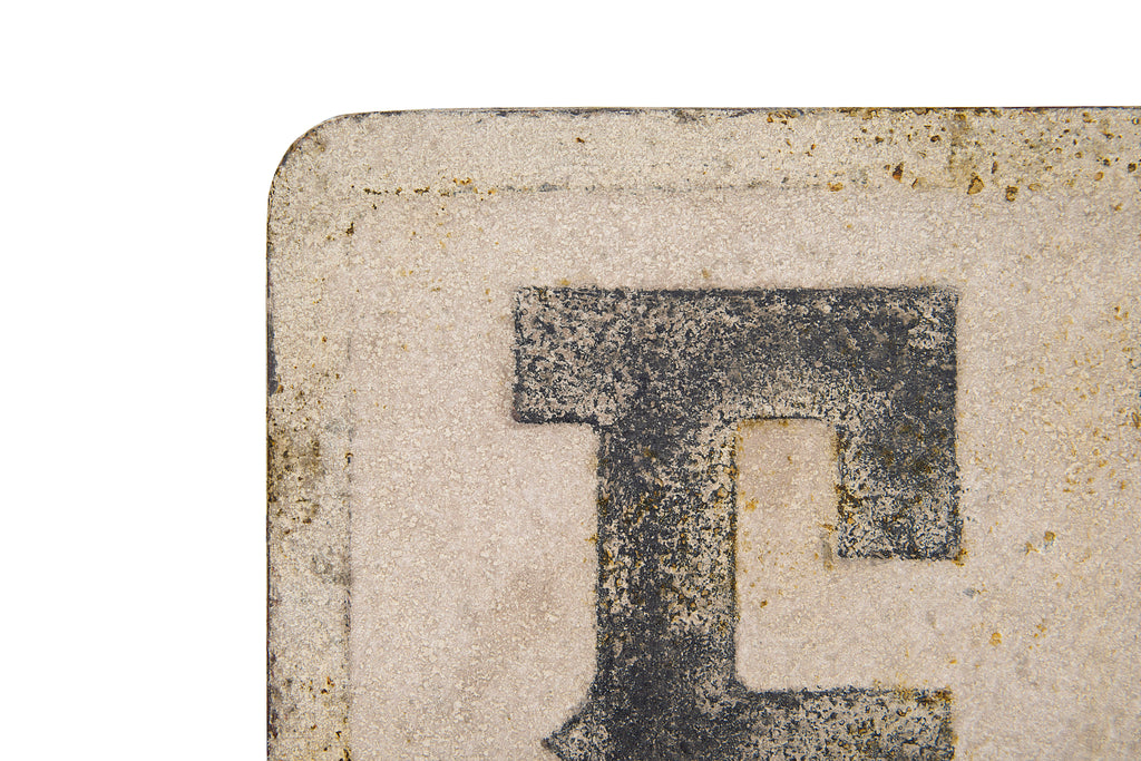 Embossed Metal Eat Sign - The Nifty Decor