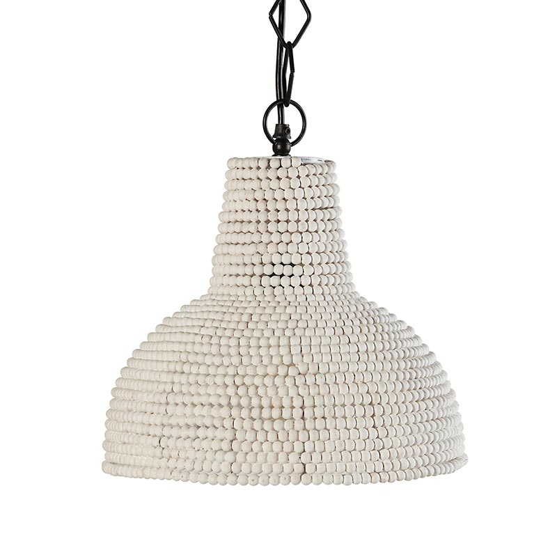 Beaded Hanging Lamp - Bombay Mercantile