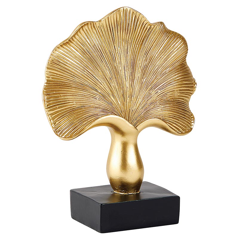 Gold Flower Statue, In increments of 2 - Bombay Mercantile