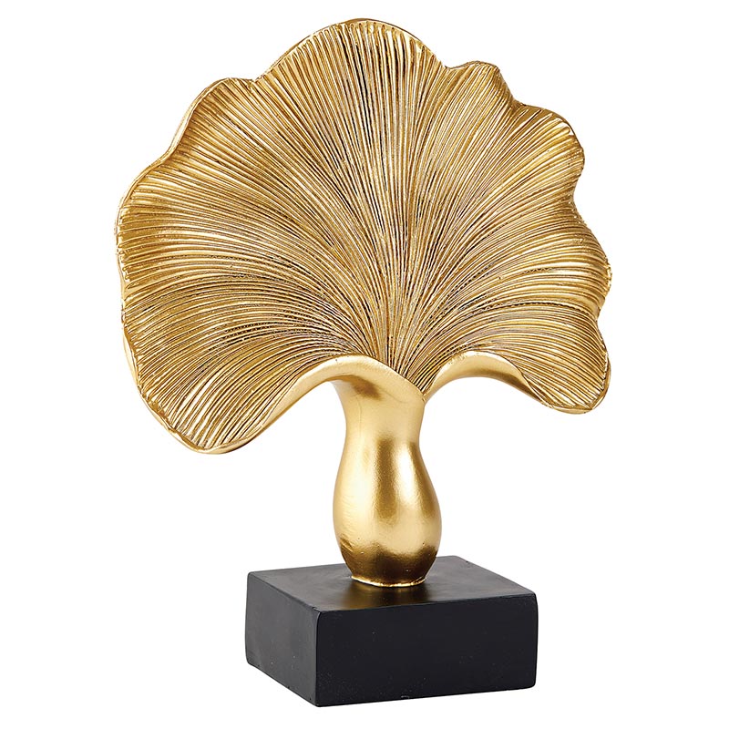 Gold Flower Statue, In increments of 2 - Bombay Mercantile