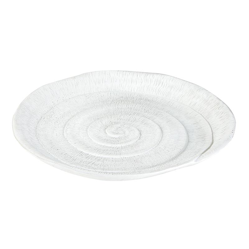Matte White Shell Decor, In increment of 2 - Bombay Mercantile