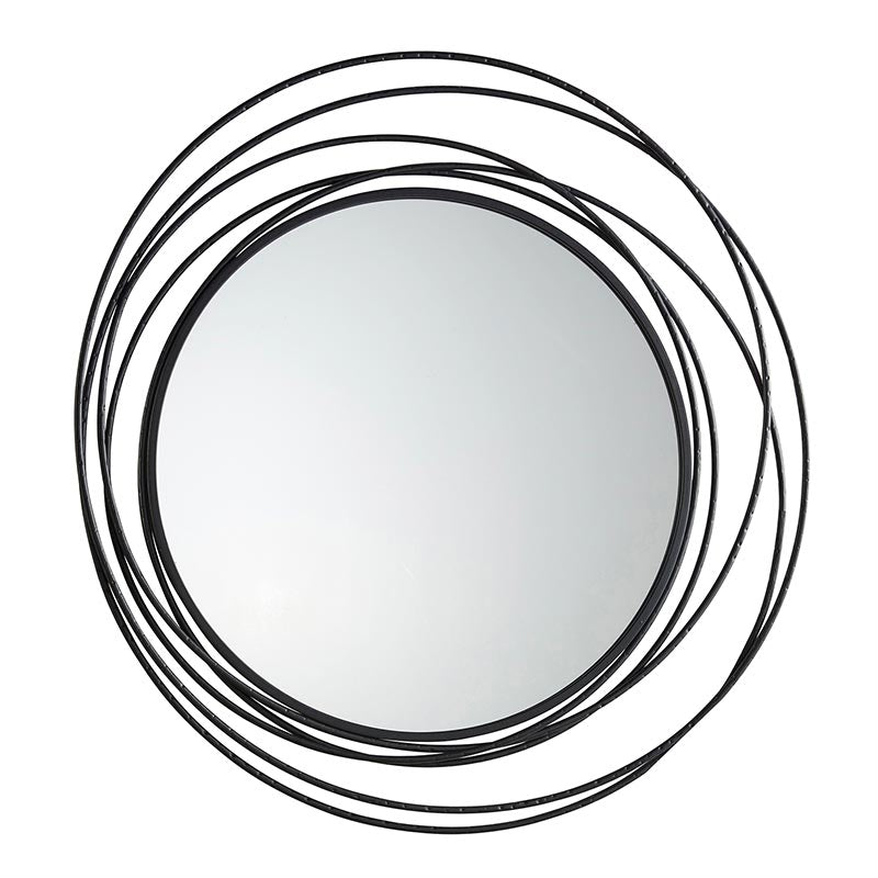 Abstract Circular Wall Mirror - Bombay Mercantile