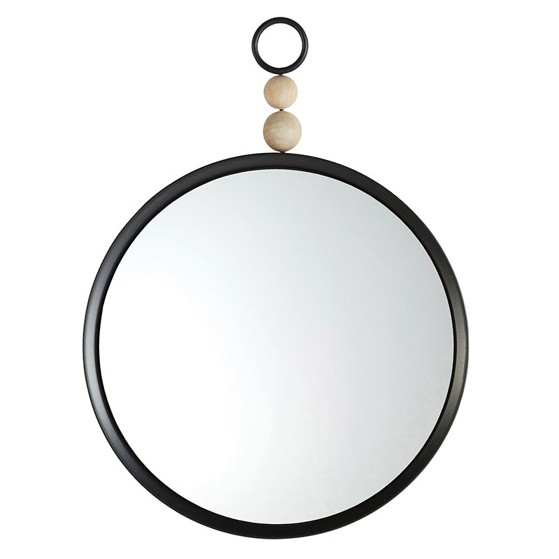 Beaded Hanging Mirror - Bombay Mercantile