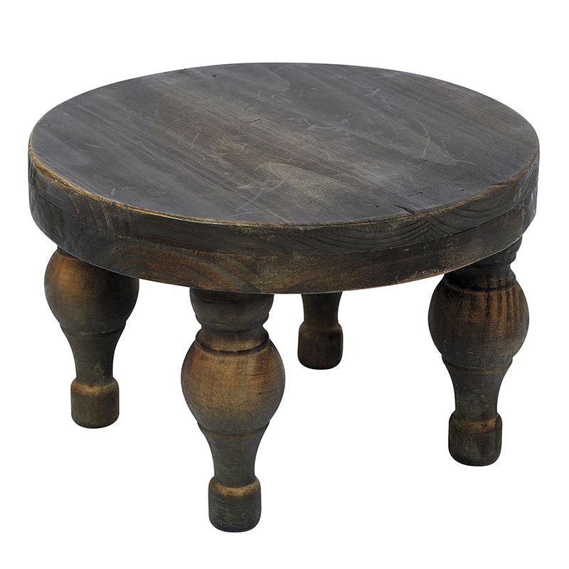 Wood Stands - Set of 2 - Bombay Mercantile