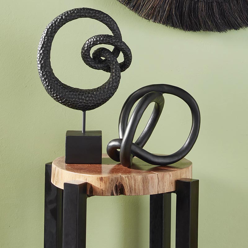 Acacia Wood And Iron Table - Bombay Mercantile
