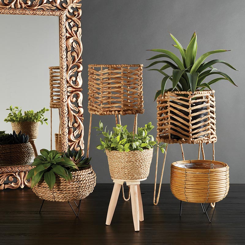 Copy of Seagrass Planter - Set of 2, In increments of 2 - Bombay Mercantile