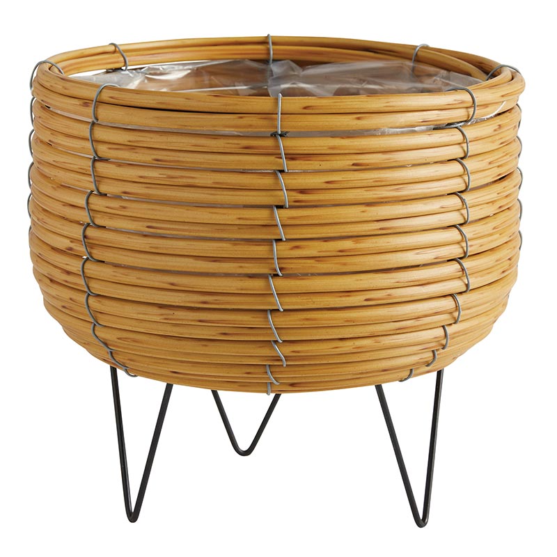 Lined Planter Wire Planter, In increments of 2 - Bombay Mercantile
