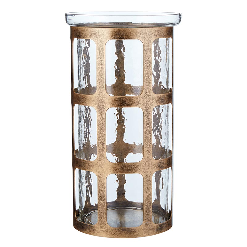 Gold Finish Hurricane - Bombay Mercantile