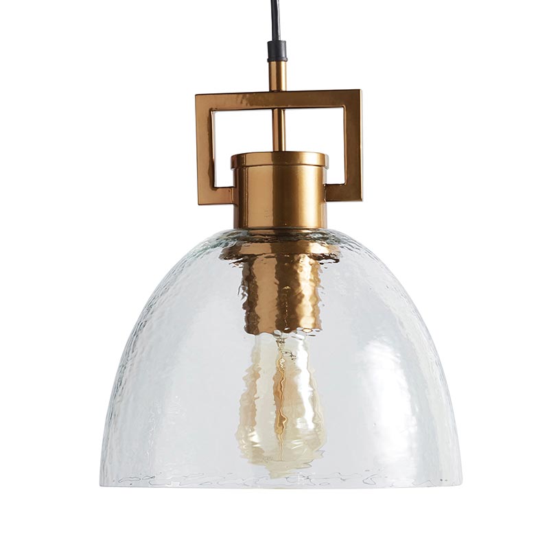 Champagne Finish Pendant - Bombay Mercantile