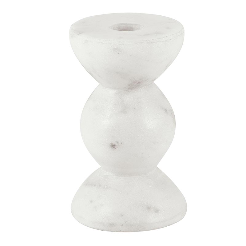 Marble Candle Holder - Bombay Mercantile
