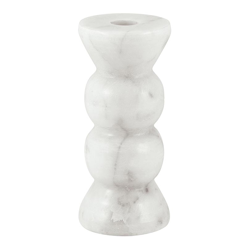 Marble Candle Holder - Bombay Mercantile