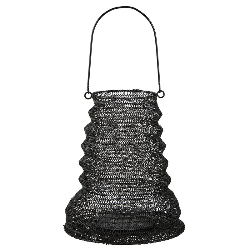 Black Folding Lantern - Bombay Mercantile