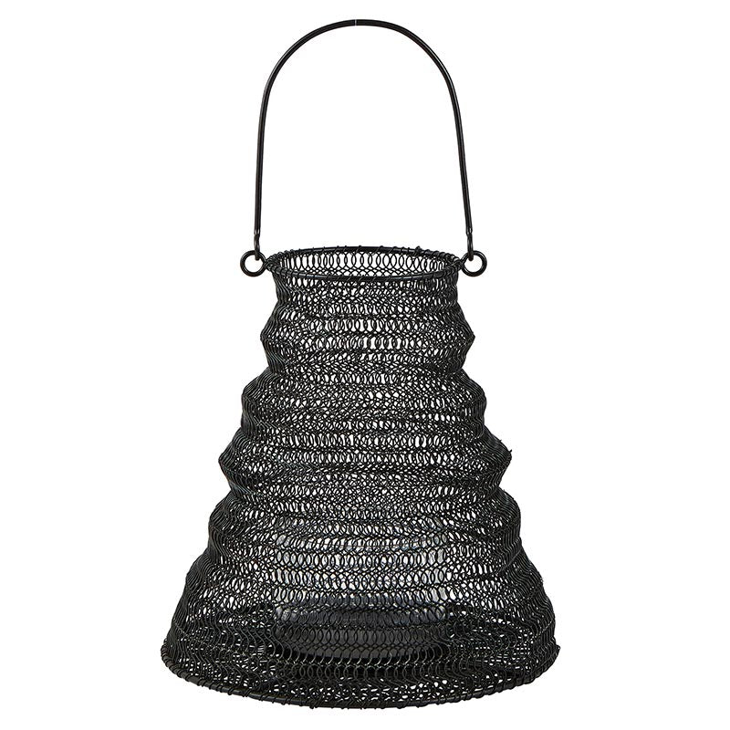 Black Folding Lantern - Bombay Mercantile