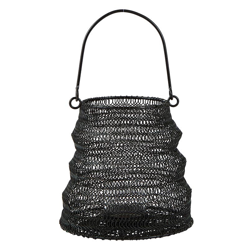 Black Folding Lantern - Bombay Mercantile