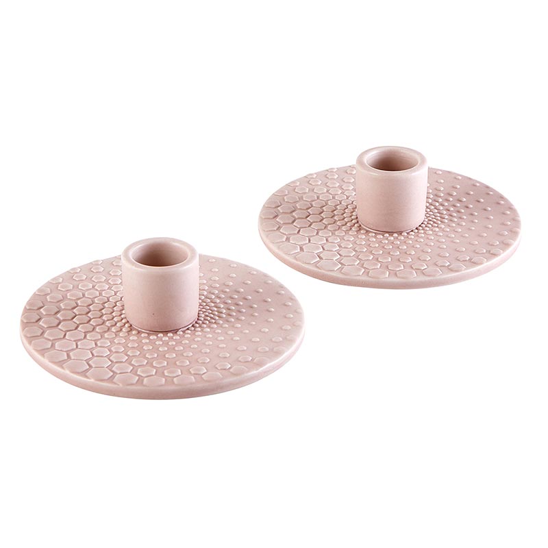 Pastel tone Candleholder - Bombay Mercantile