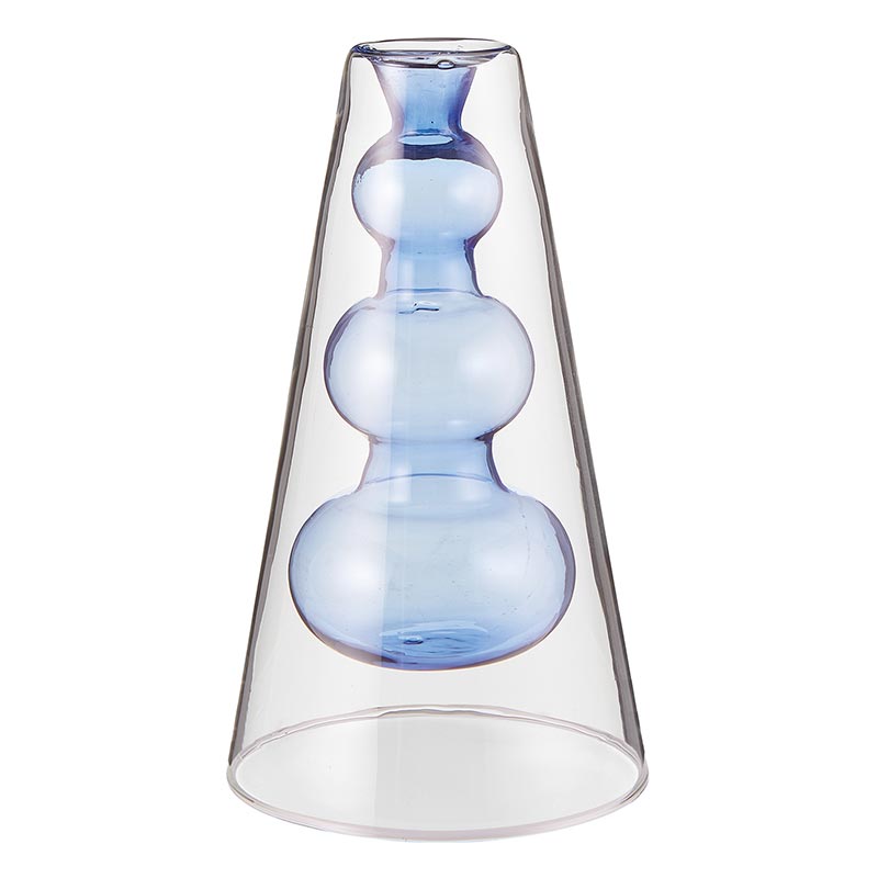 Glass Candleholder - Bombay Mercantile