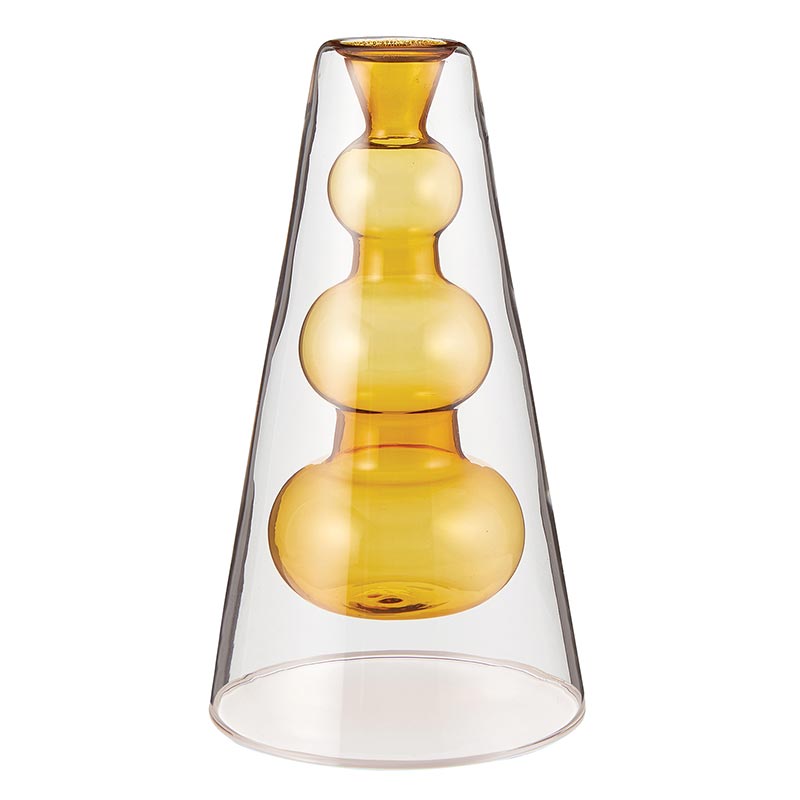 Glass Candleholder - Bombay Mercantile