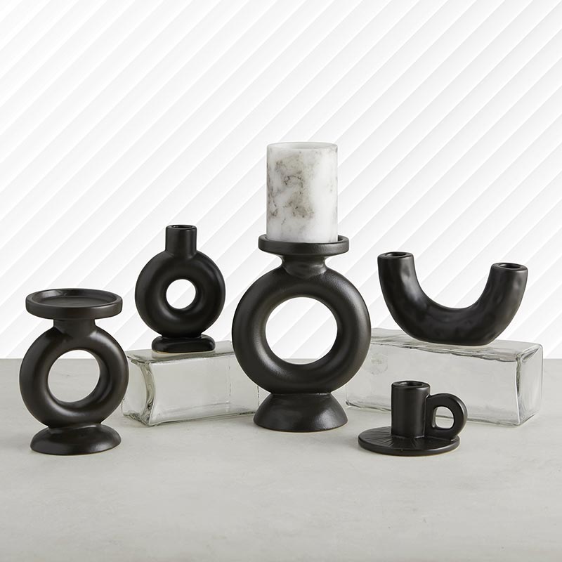 Double Taper Candleholder - Bombay Mercantile