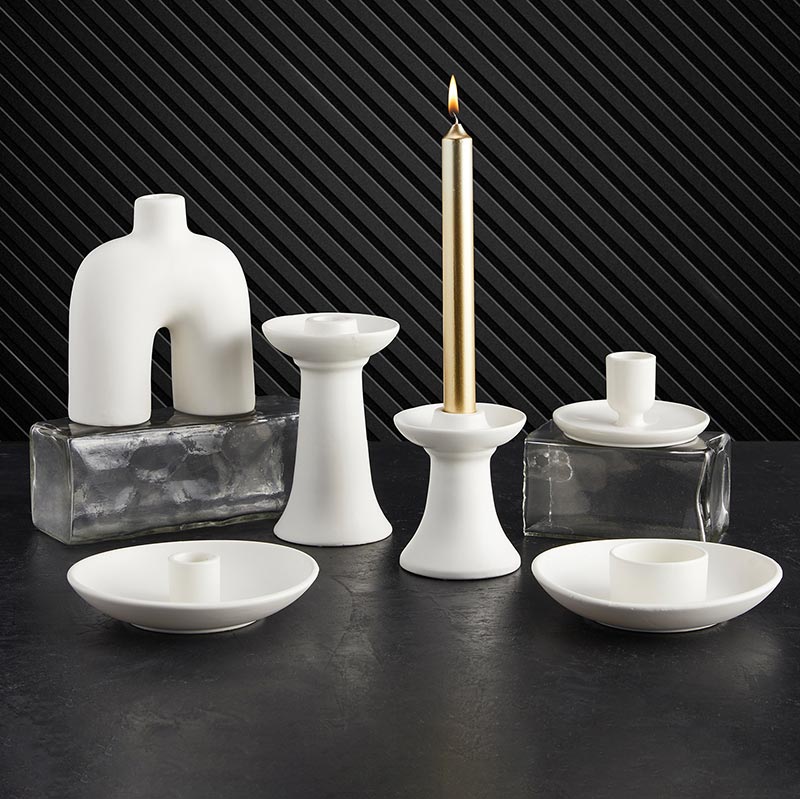 Candleholder Dish/ Plate - Bombay Mercantile