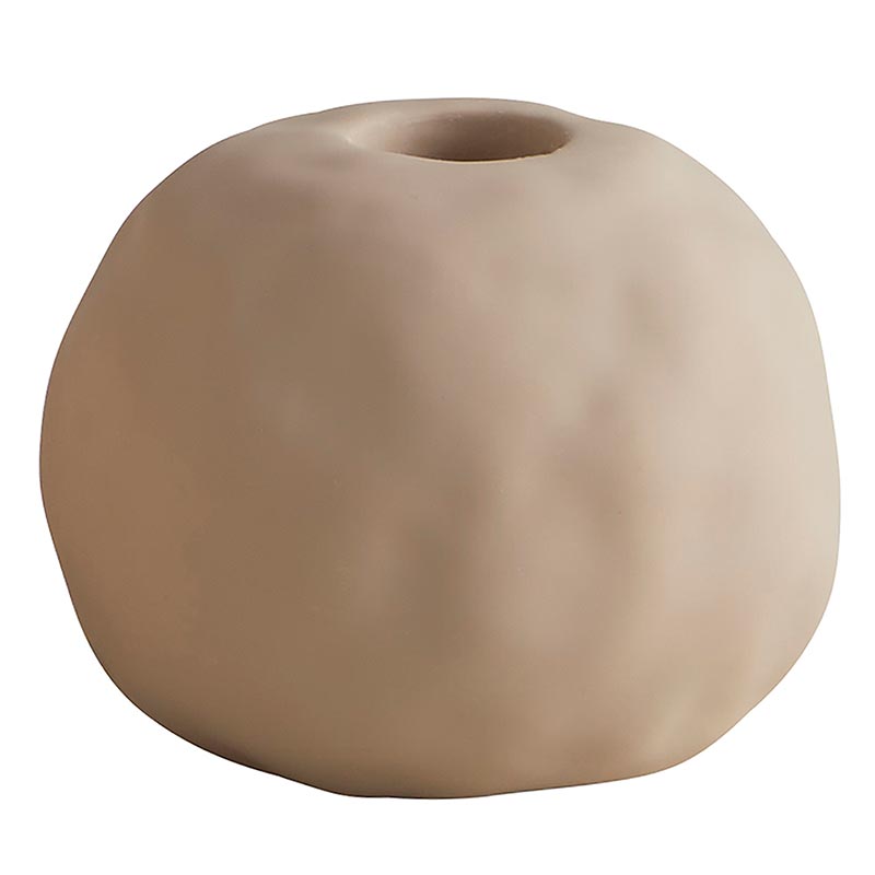 Beige Bubble Candleholder - Bombay Mercantile