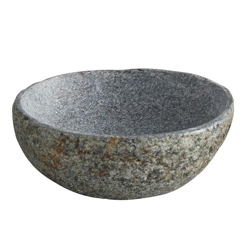 Round Stone Decor Bowl, In increment of 2 - Bombay Mercantile
