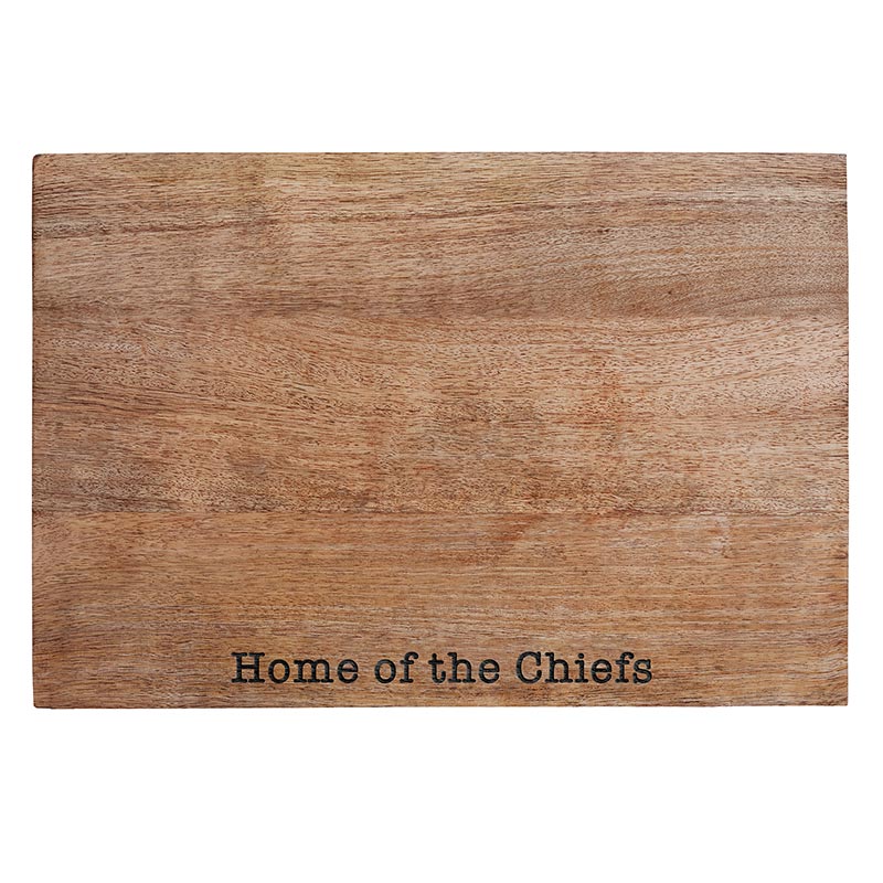Home of the Chiefs Cutting Board - Bombay Mercantile