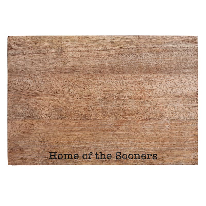 Home of the Sooners Cutting Board - Bombay Mercantile