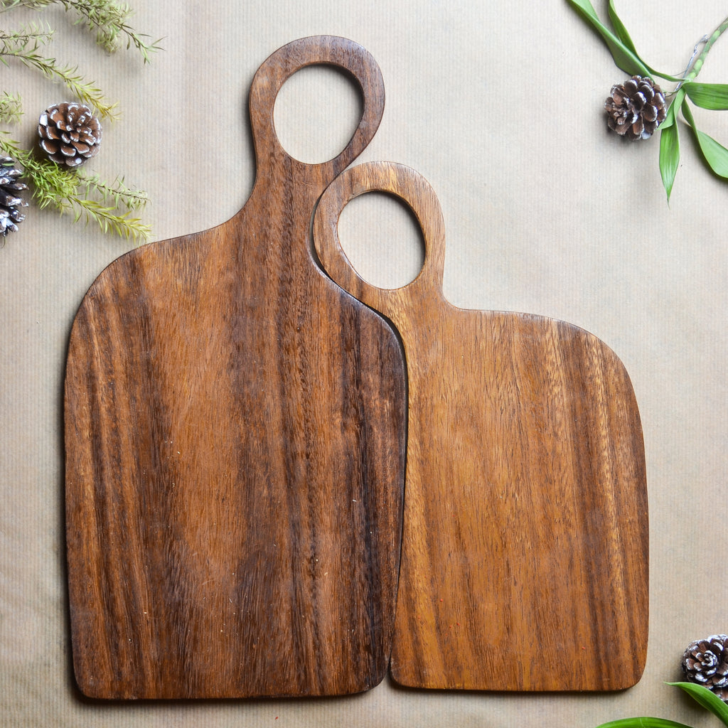 Wooden Cheeseboard Set - Bombay Mercantile