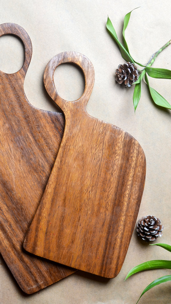Wooden Cheeseboard Set - Bombay Mercantile